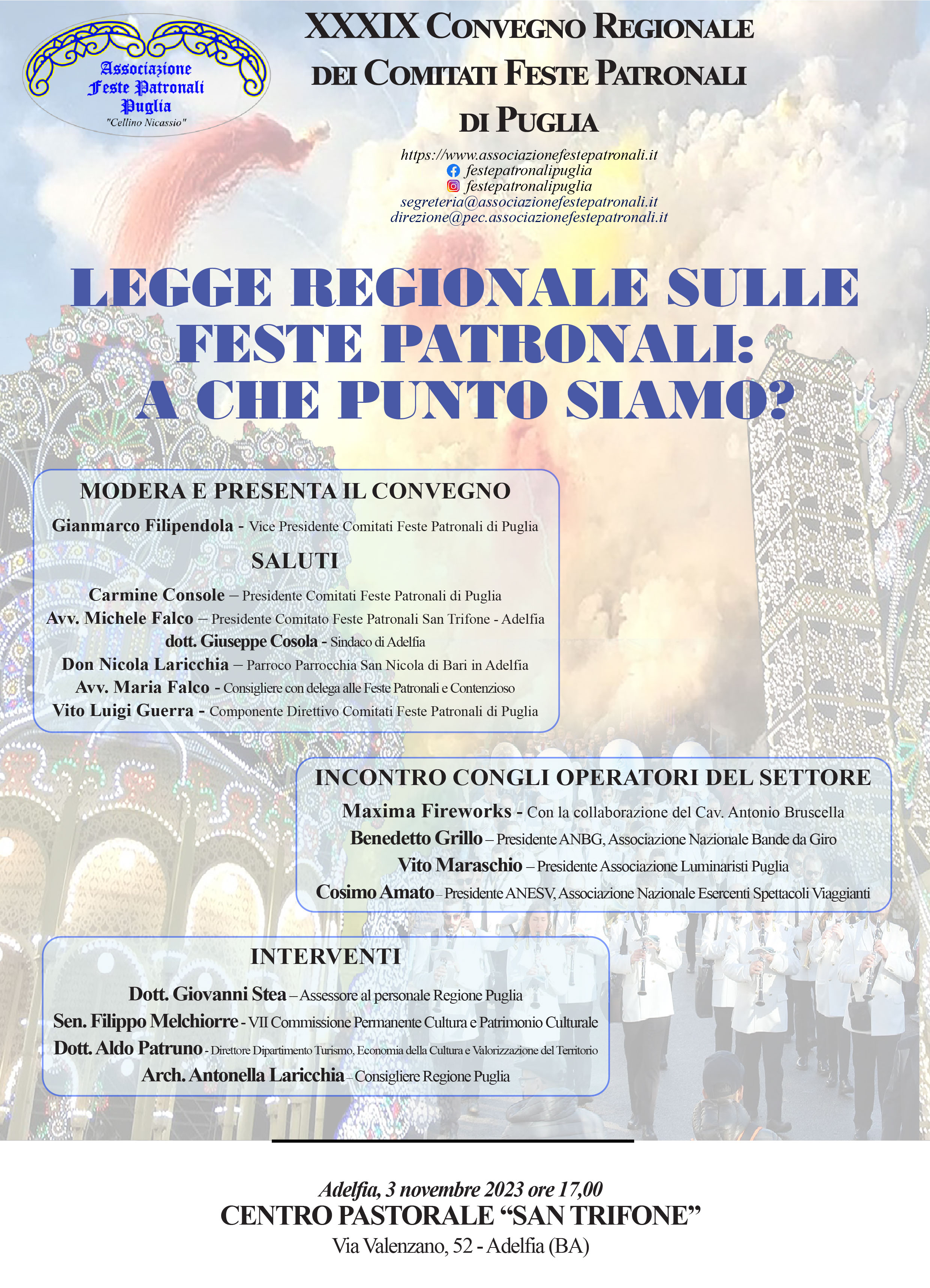 XXXIX Convegno